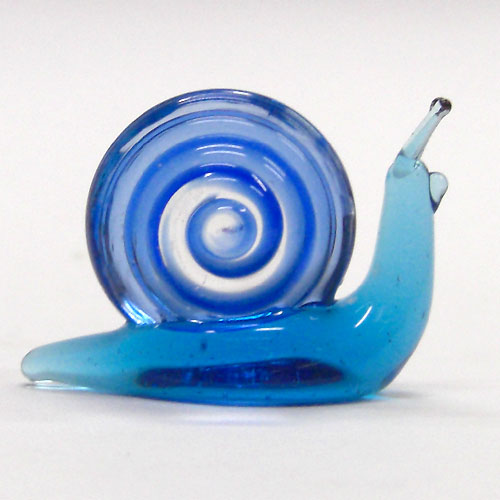 青いガラス小物が見たい！