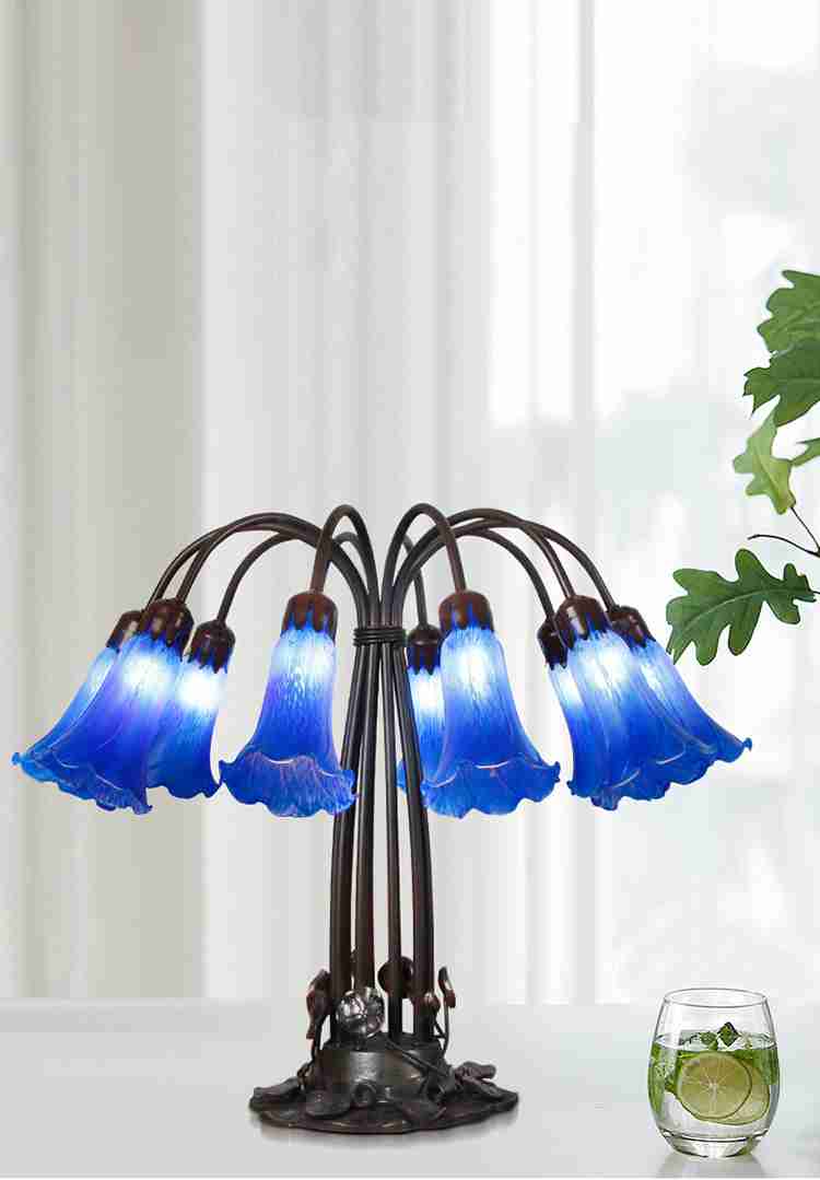 青いガラス小物が見たい！