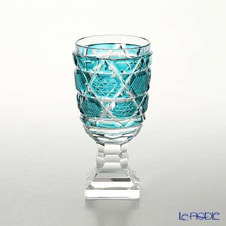 青いガラス小物が見たい！