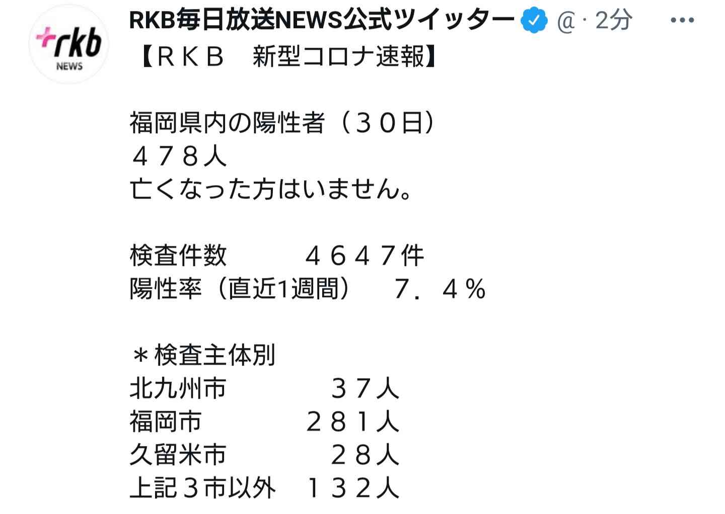 【コロナ】福岡県民の方、話しましょう！【part13】
