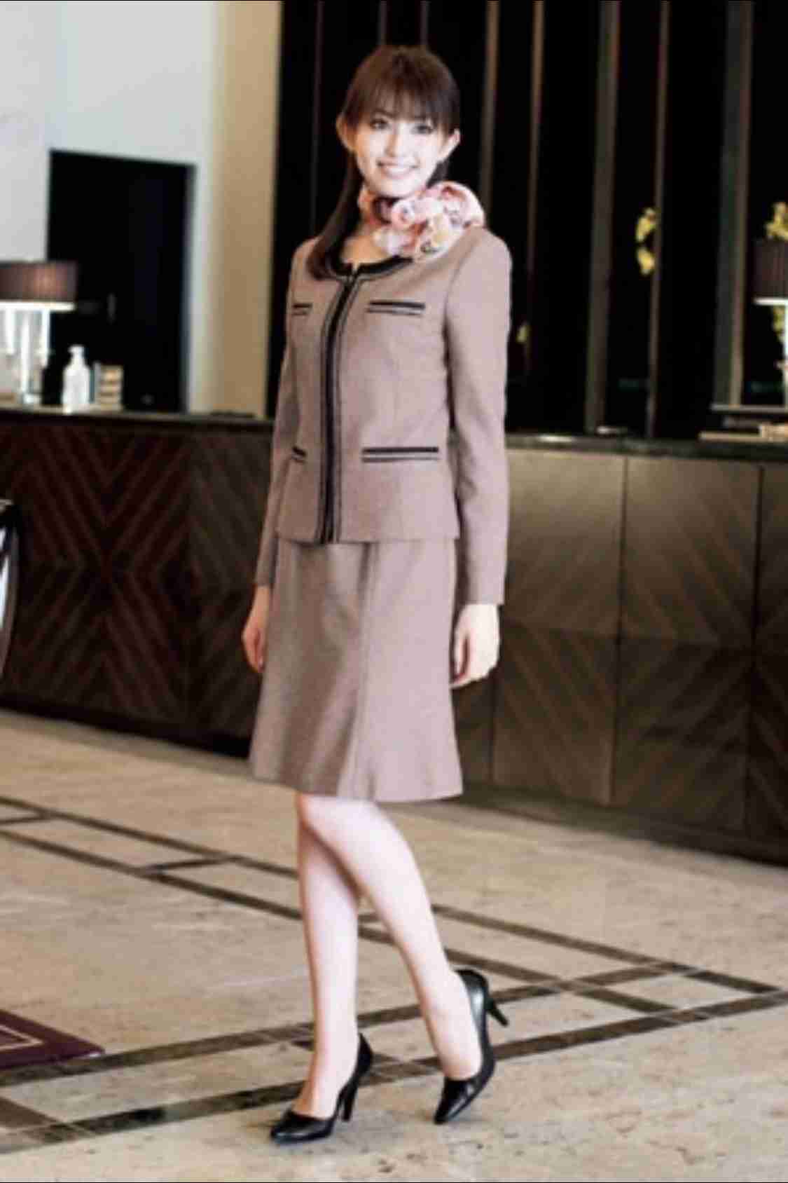 会社の制服が可愛すぎる