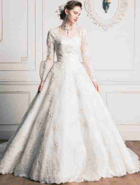 【ウェディングドレス】二の腕がやばい