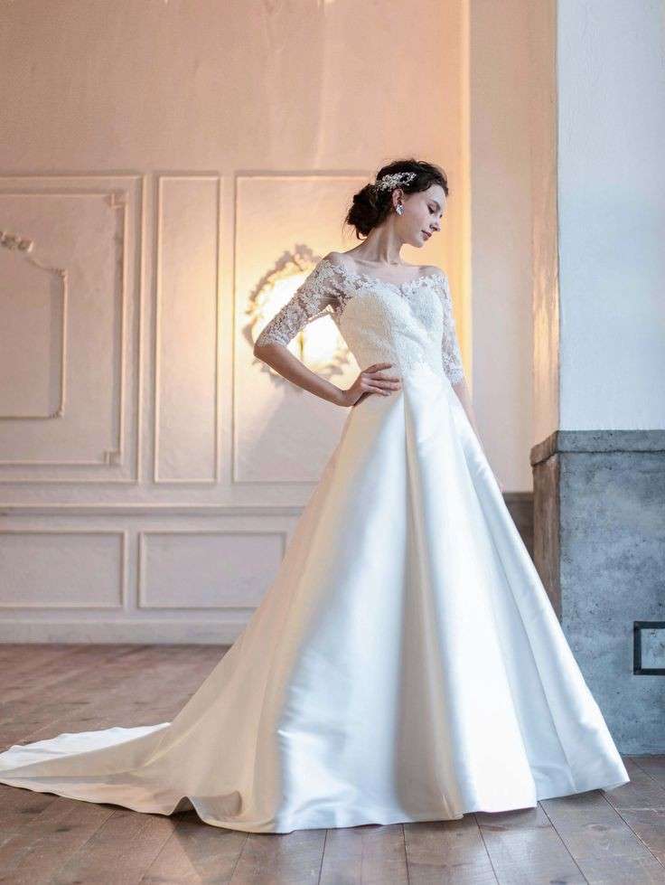 【ウェディングドレス】二の腕がやばい