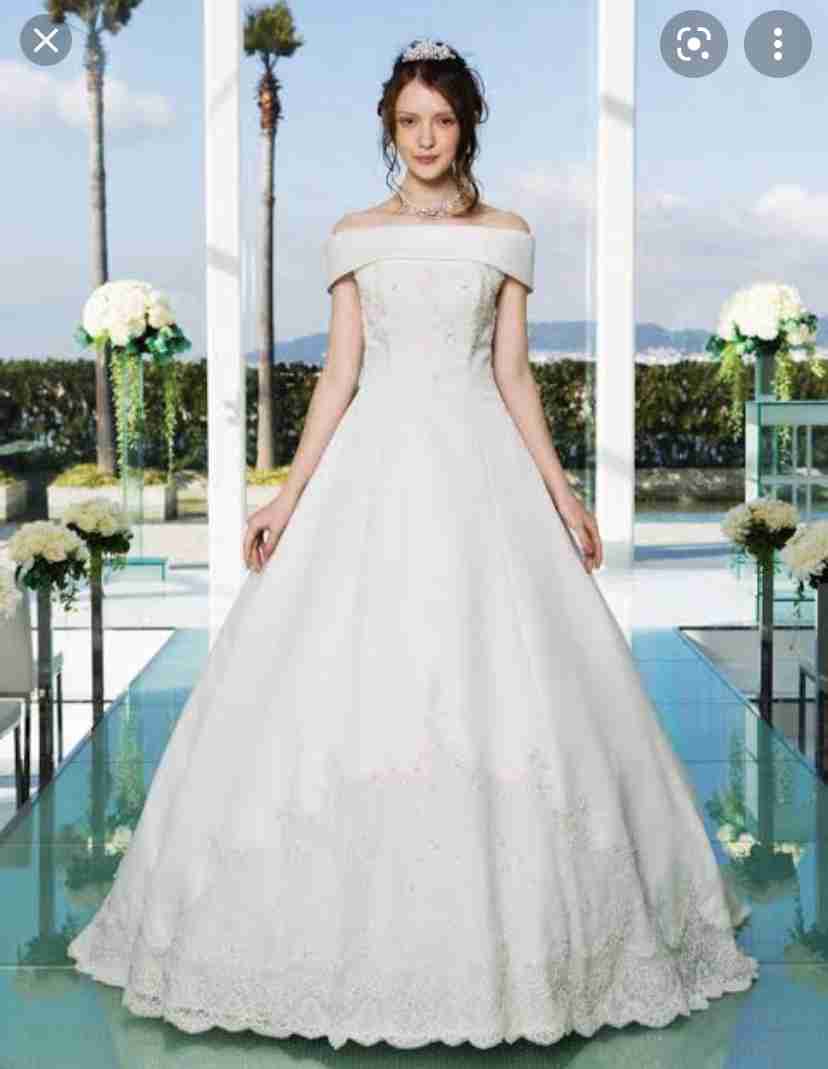 【ウェディングドレス】二の腕がやばい