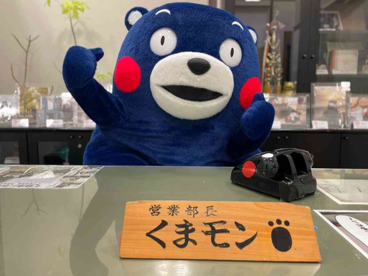 くまモンが「自力」で変色！？藍色くまモンが贈る「すごいエール」