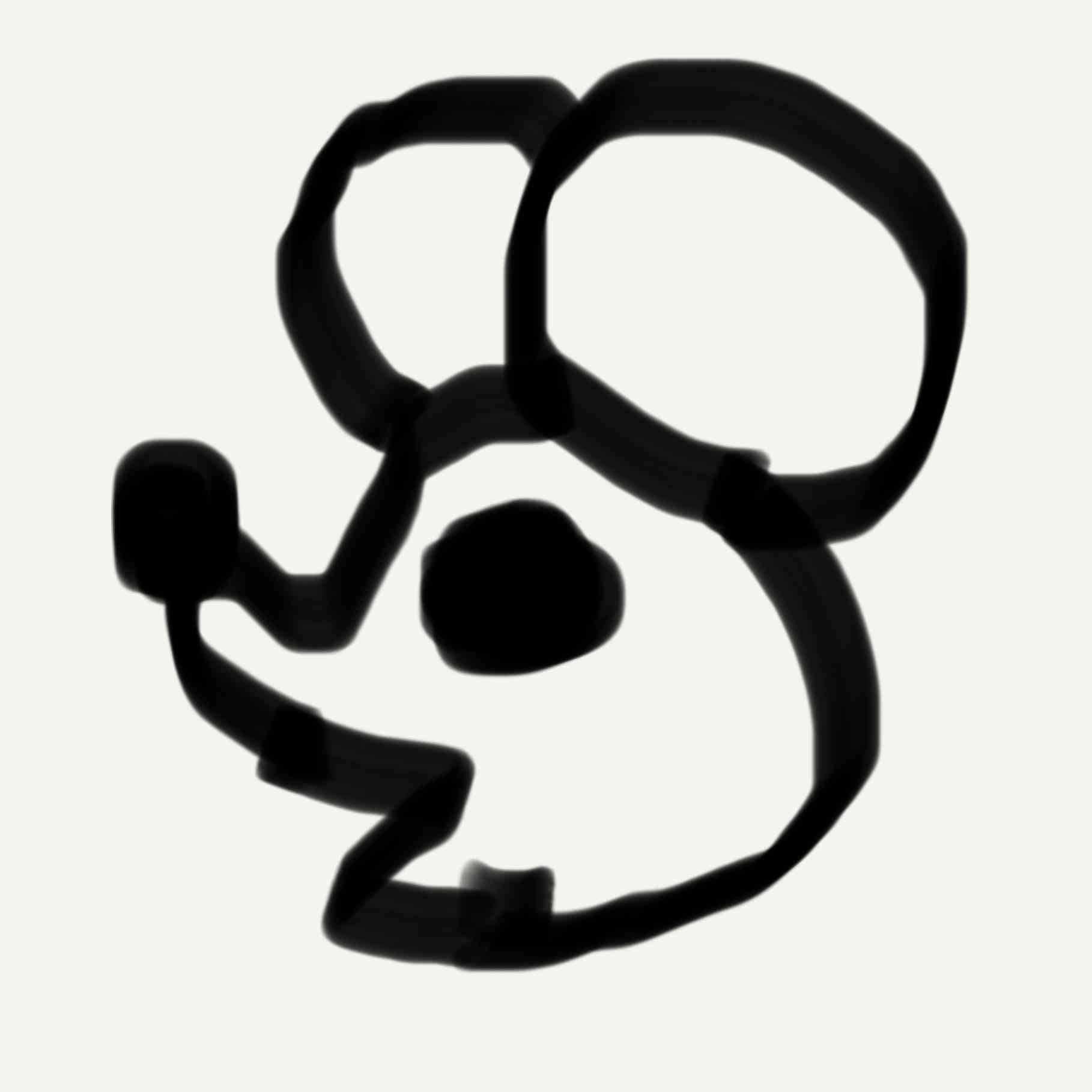 何も見ずにミッキーマウスを描くトピ