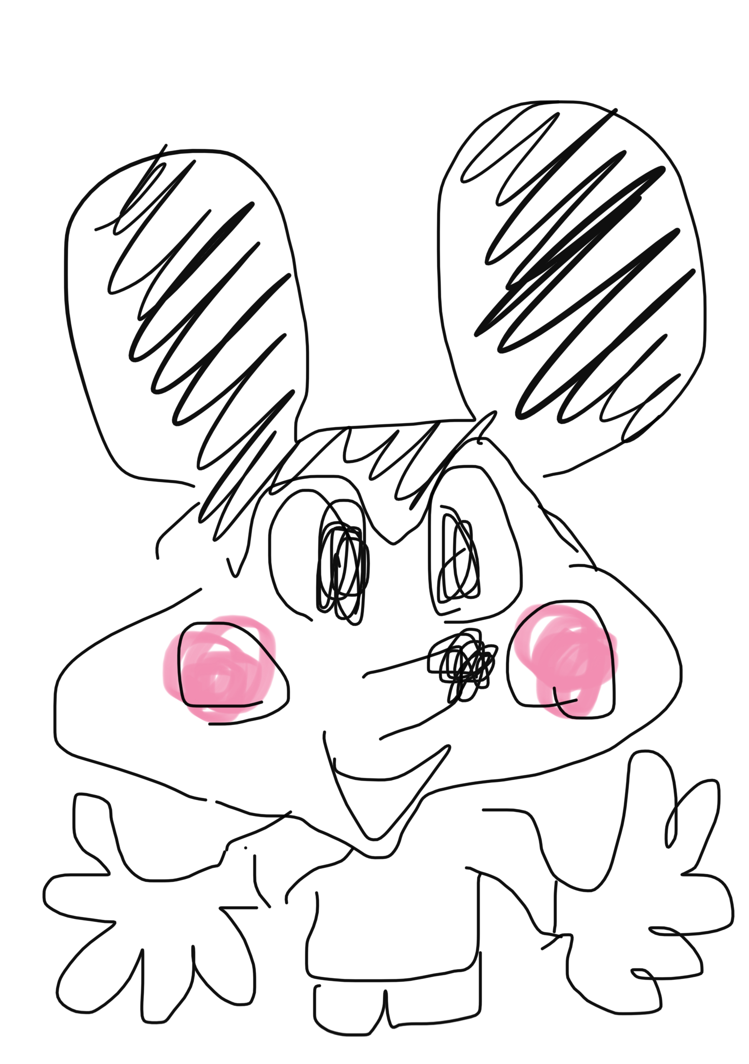 何も見ずにミッキーマウスを描くトピ