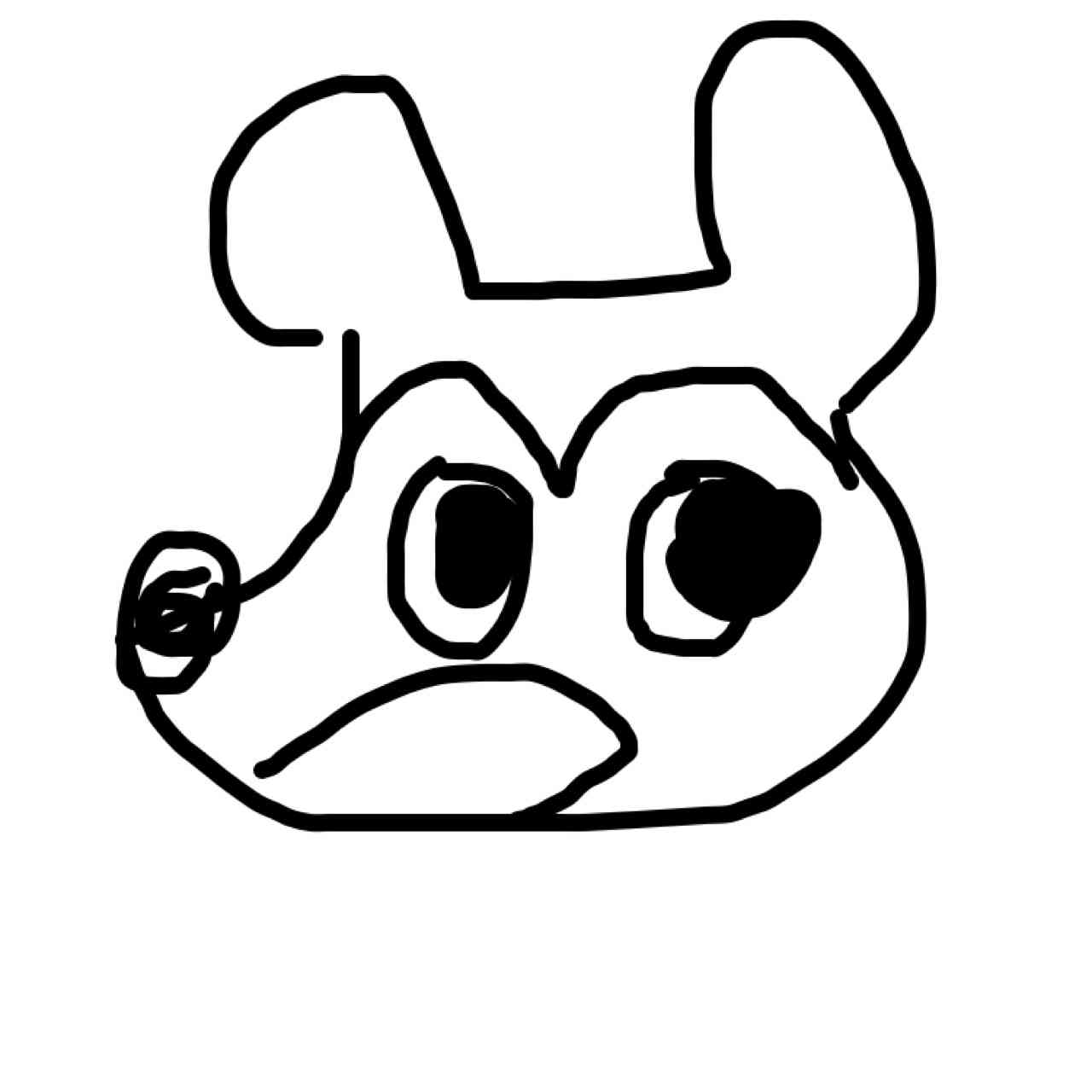 何も見ずにミッキーマウスを描くトピ