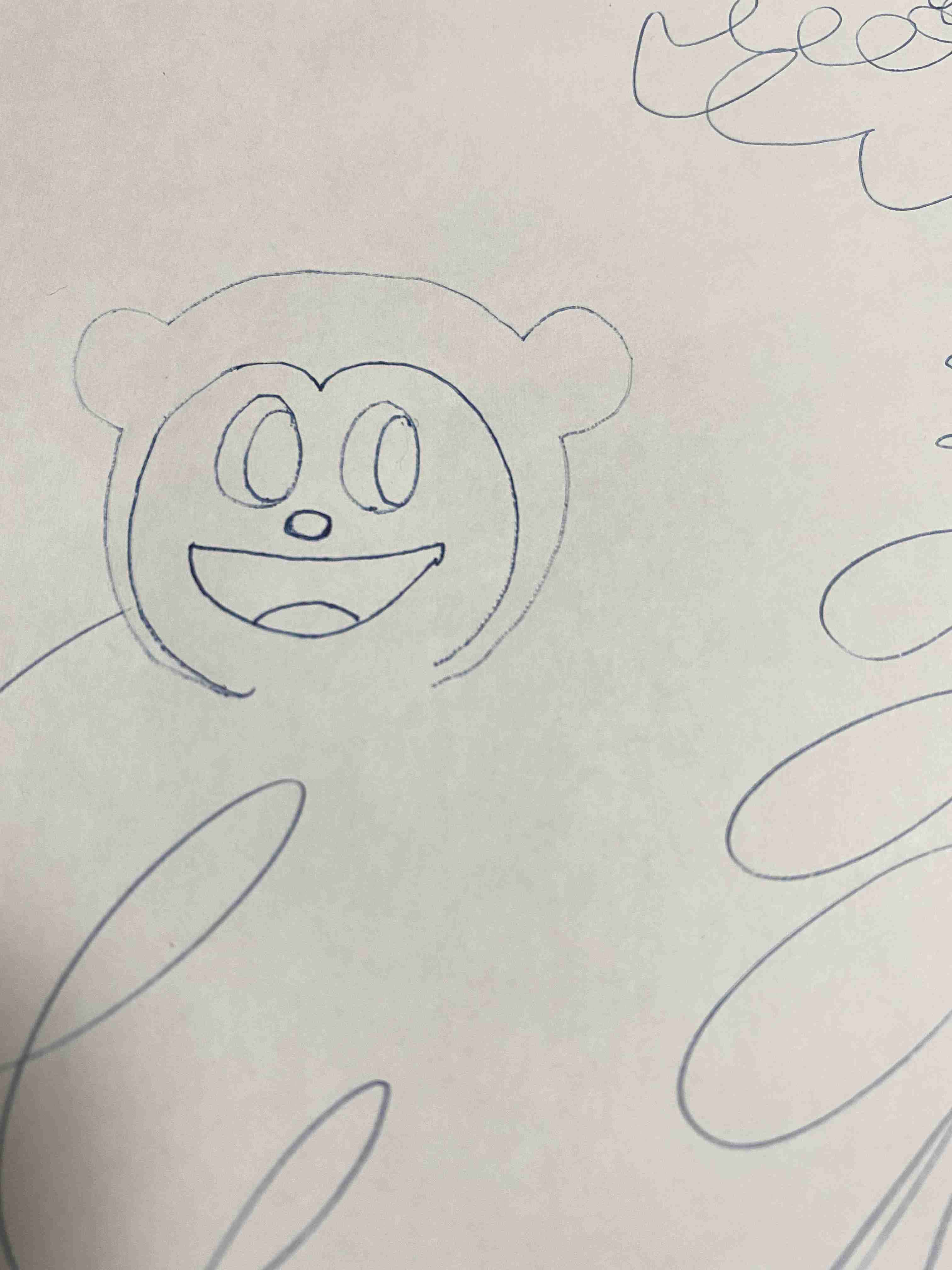 何も見ずにミッキーマウスを描くトピ