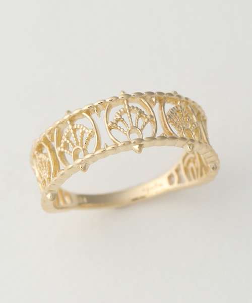 ごつい手にも似合う指輪