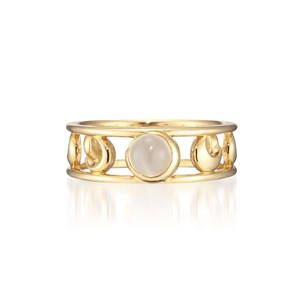 ごつい手にも似合う指輪