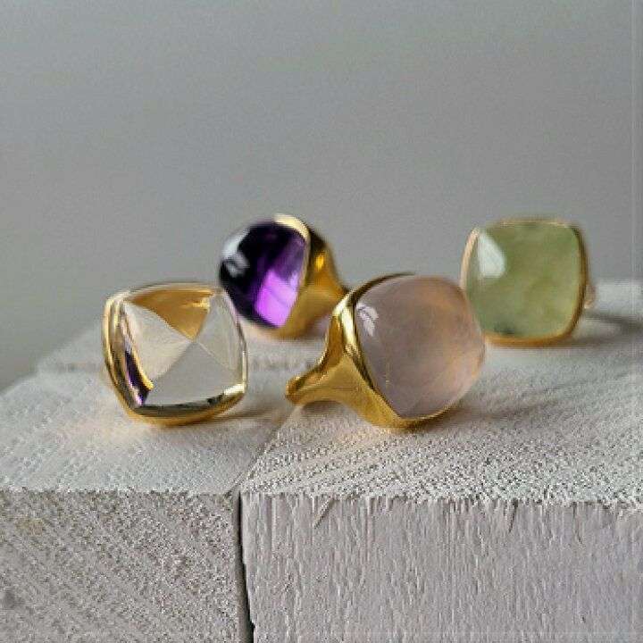 ごつい手にも似合う指輪