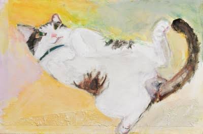 芸術作品の中の猫