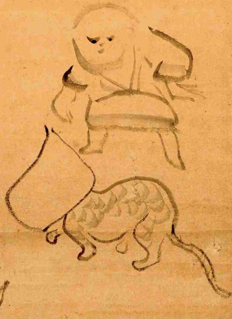 芸術作品の中の猫