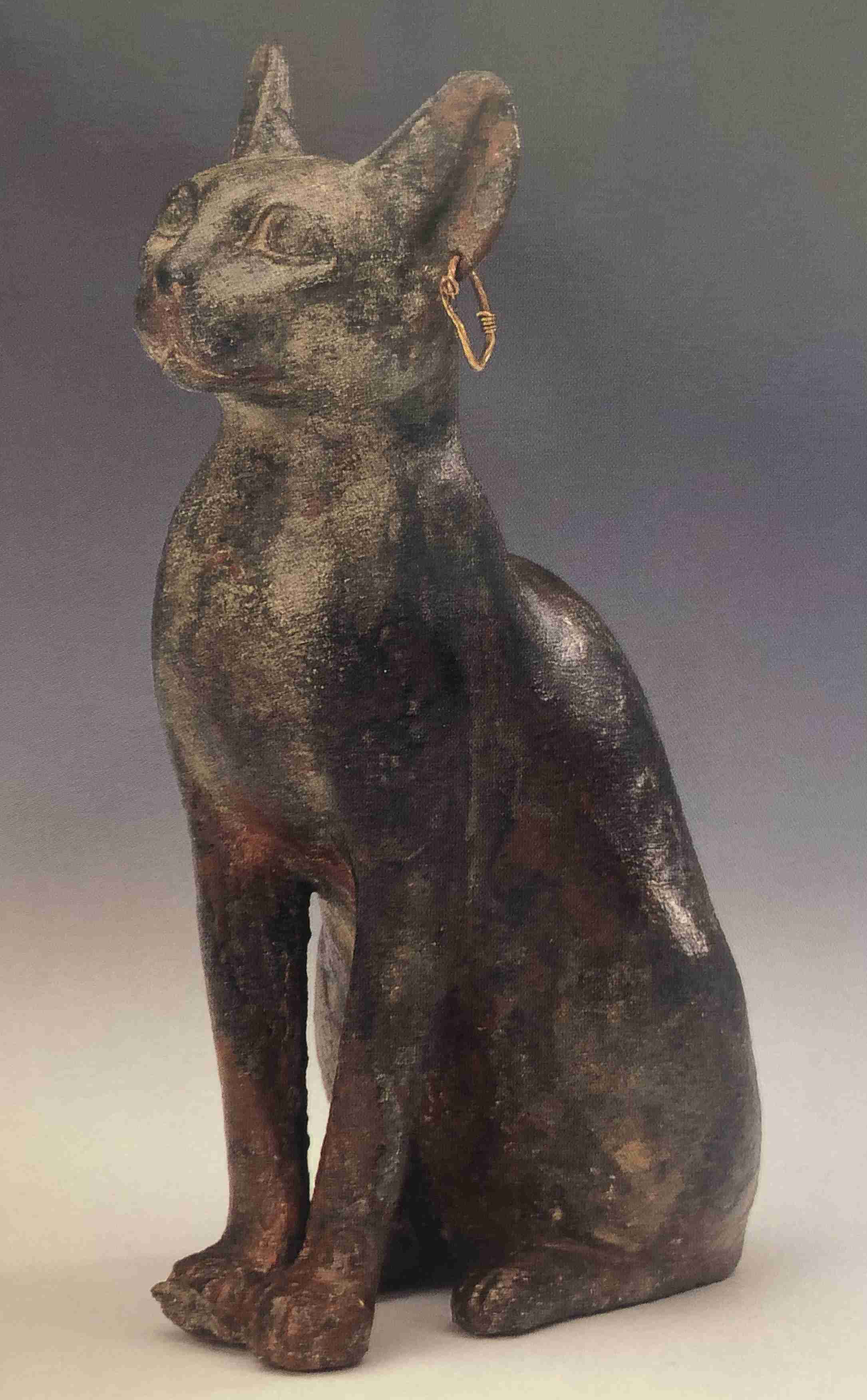 芸術作品の中の猫
