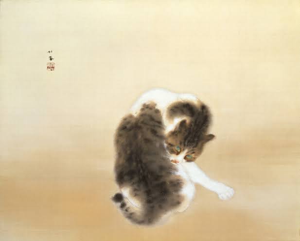 芸術作品の中の猫