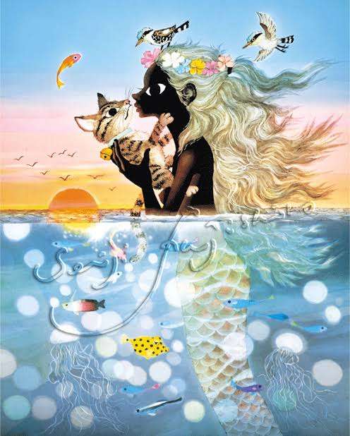 芸術作品の中の猫