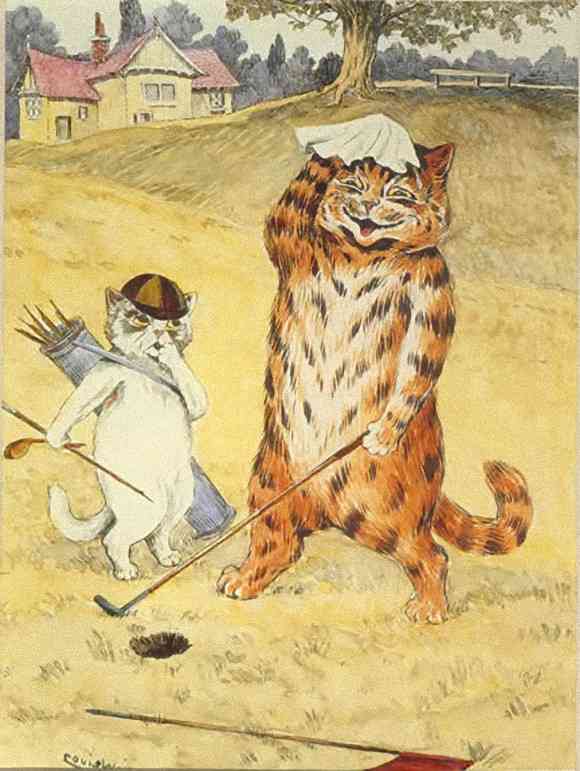 芸術作品の中の猫