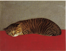 芸術作品の中の猫