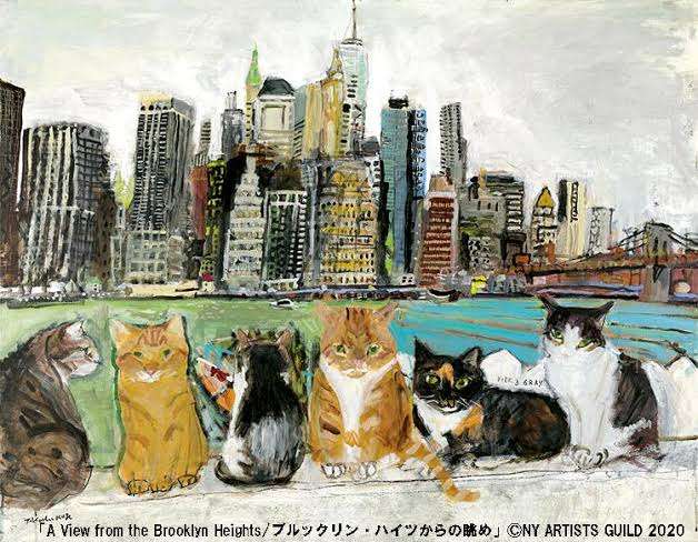 芸術作品の中の猫