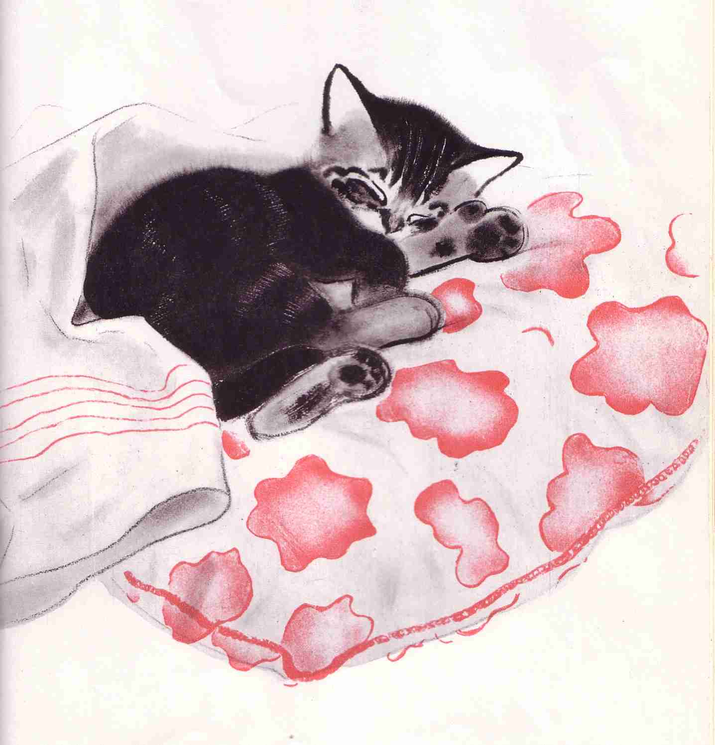 芸術作品の中の猫