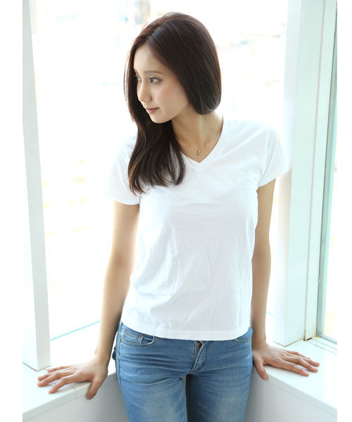 骨格ストレートの夏服