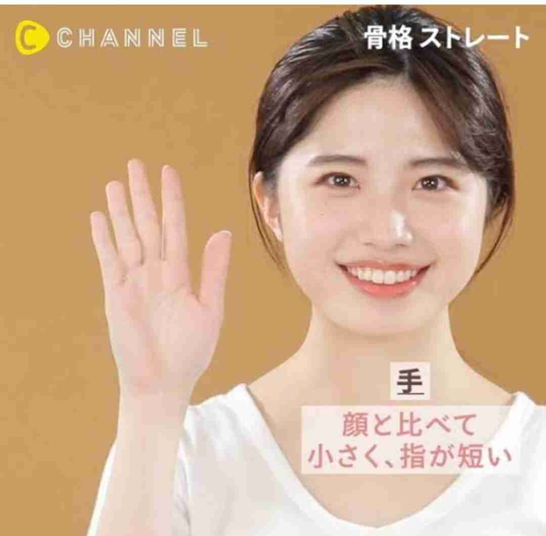 骨格ストレートの夏服
