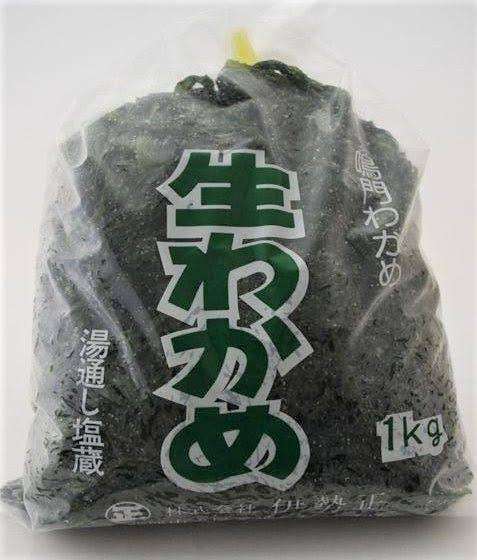 乾燥わかめと生わかめ