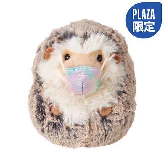 町で見かけたマスクをしたキャラクター達が見たい