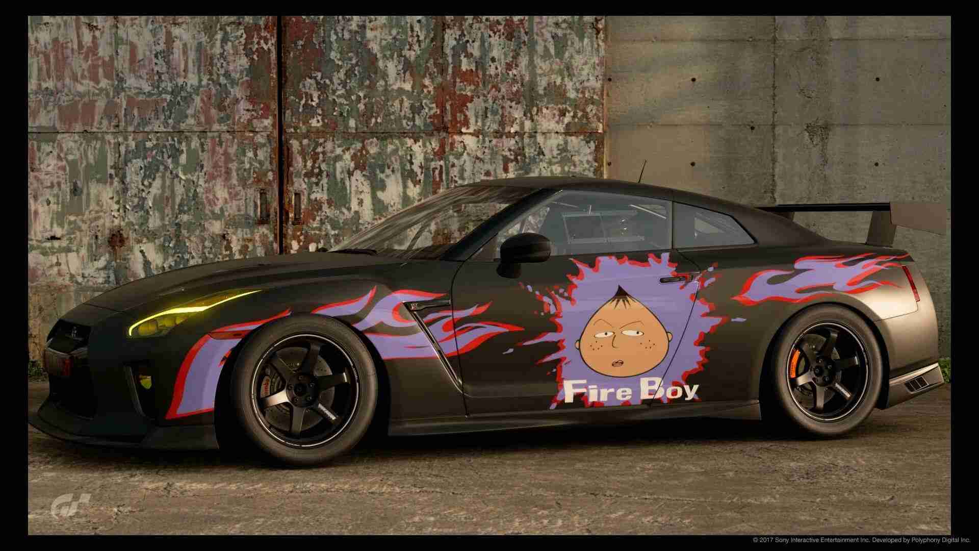 痛車を貼っていくトピ