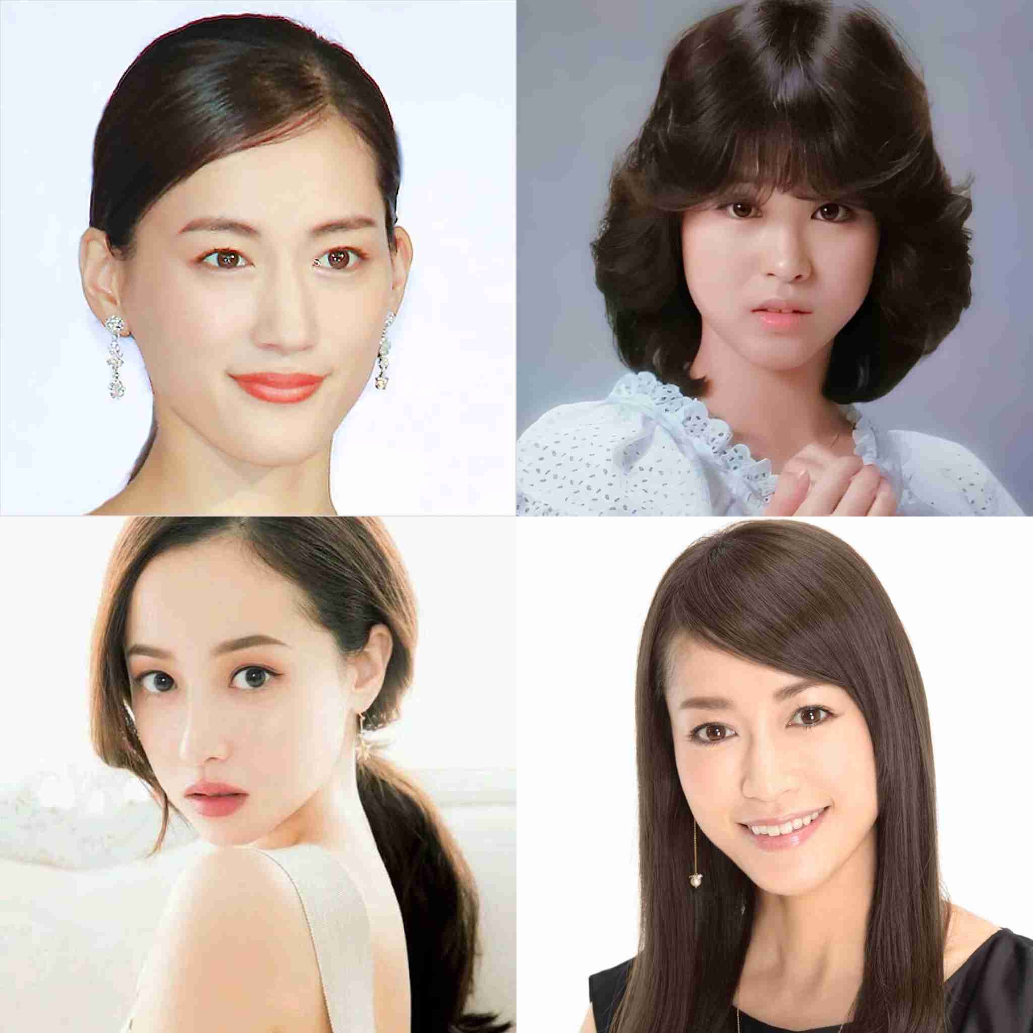 好きな顔4人集めてみた！【女性編】part5