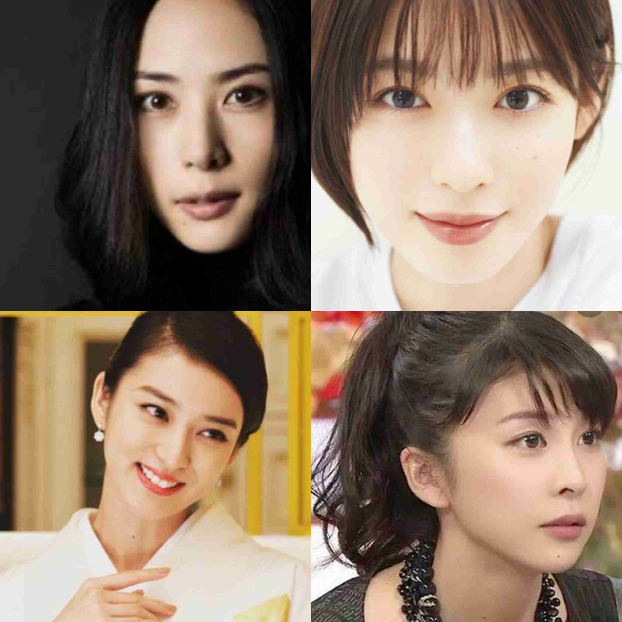 好きな顔4人集めてみた！【女性編】part5