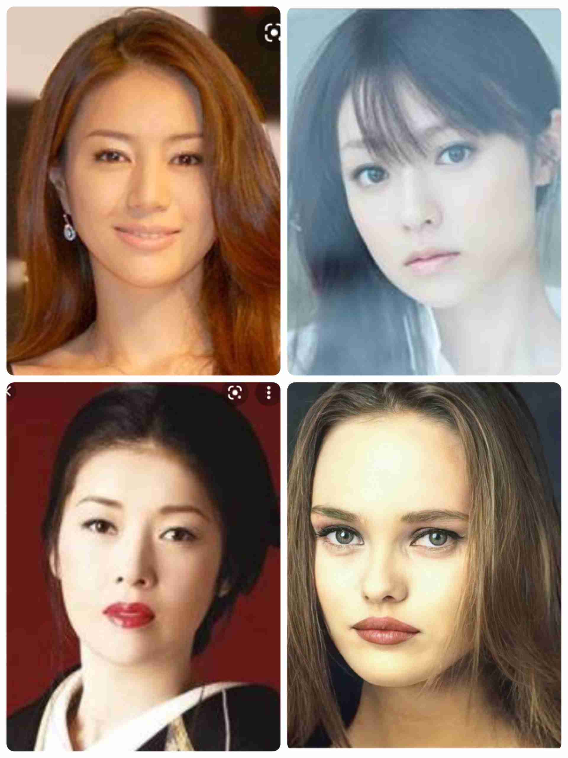 好きな顔4人集めてみた！【女性編】part5