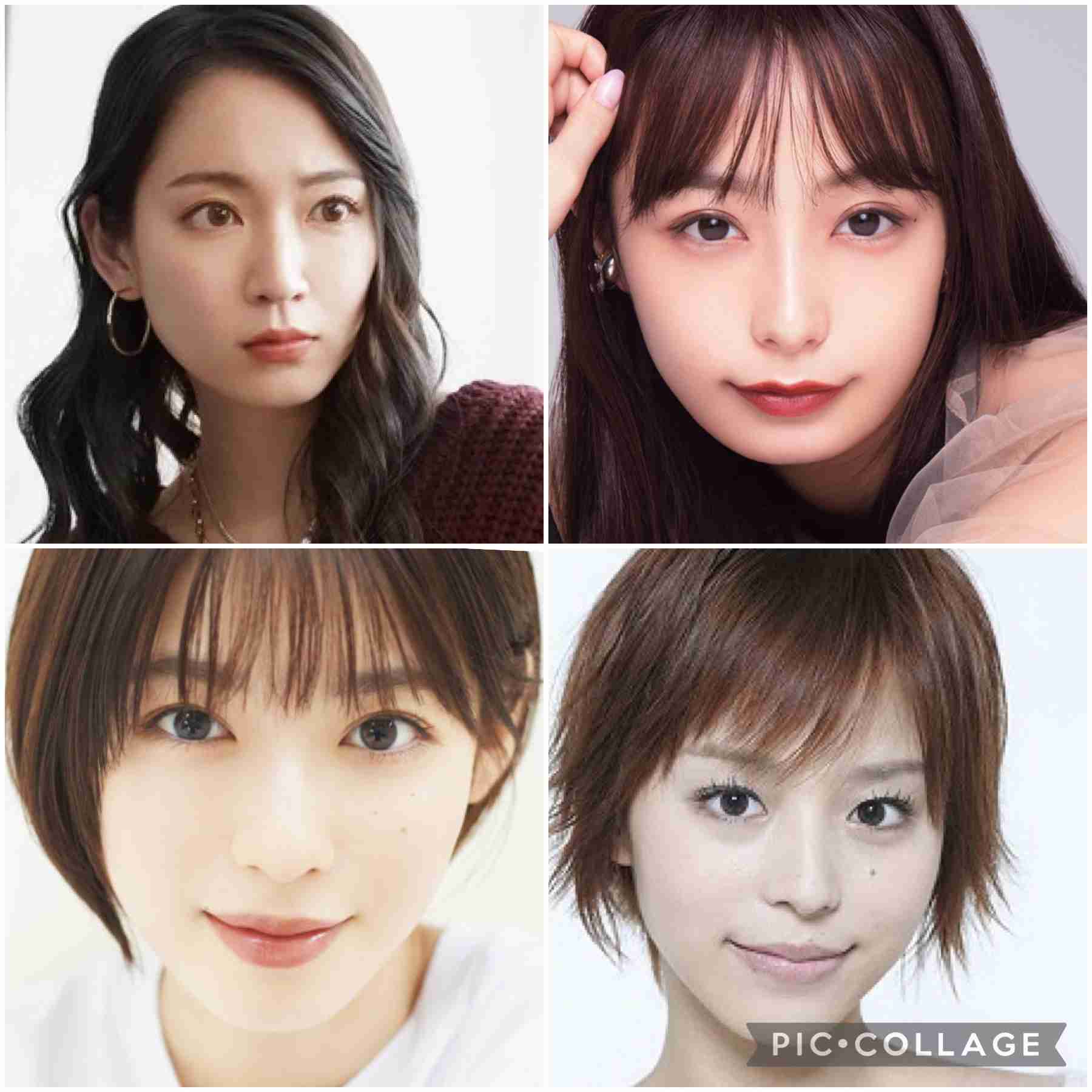 好きな顔4人集めてみた！【女性編】part5