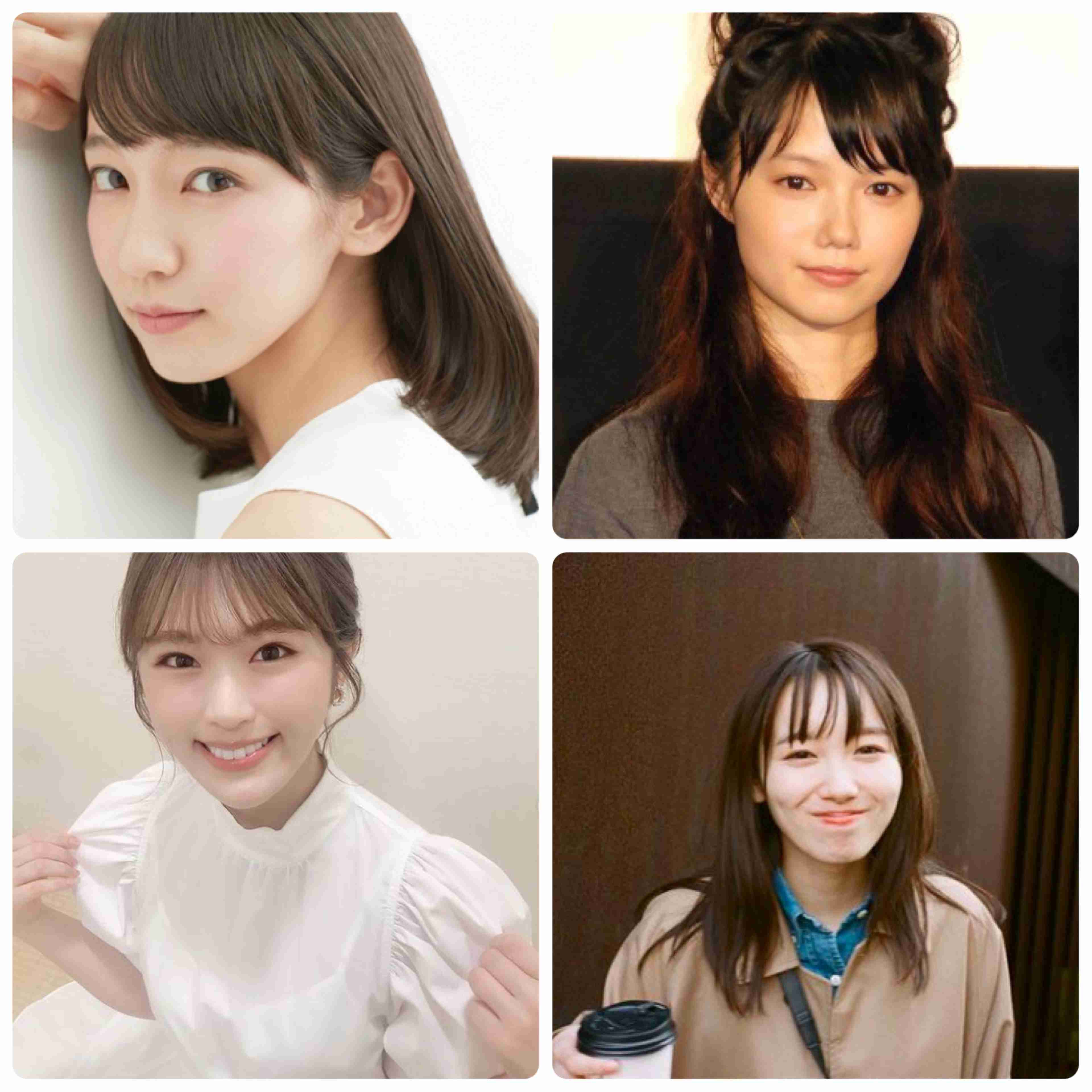 好きな顔4人集めてみた！【女性編】part5