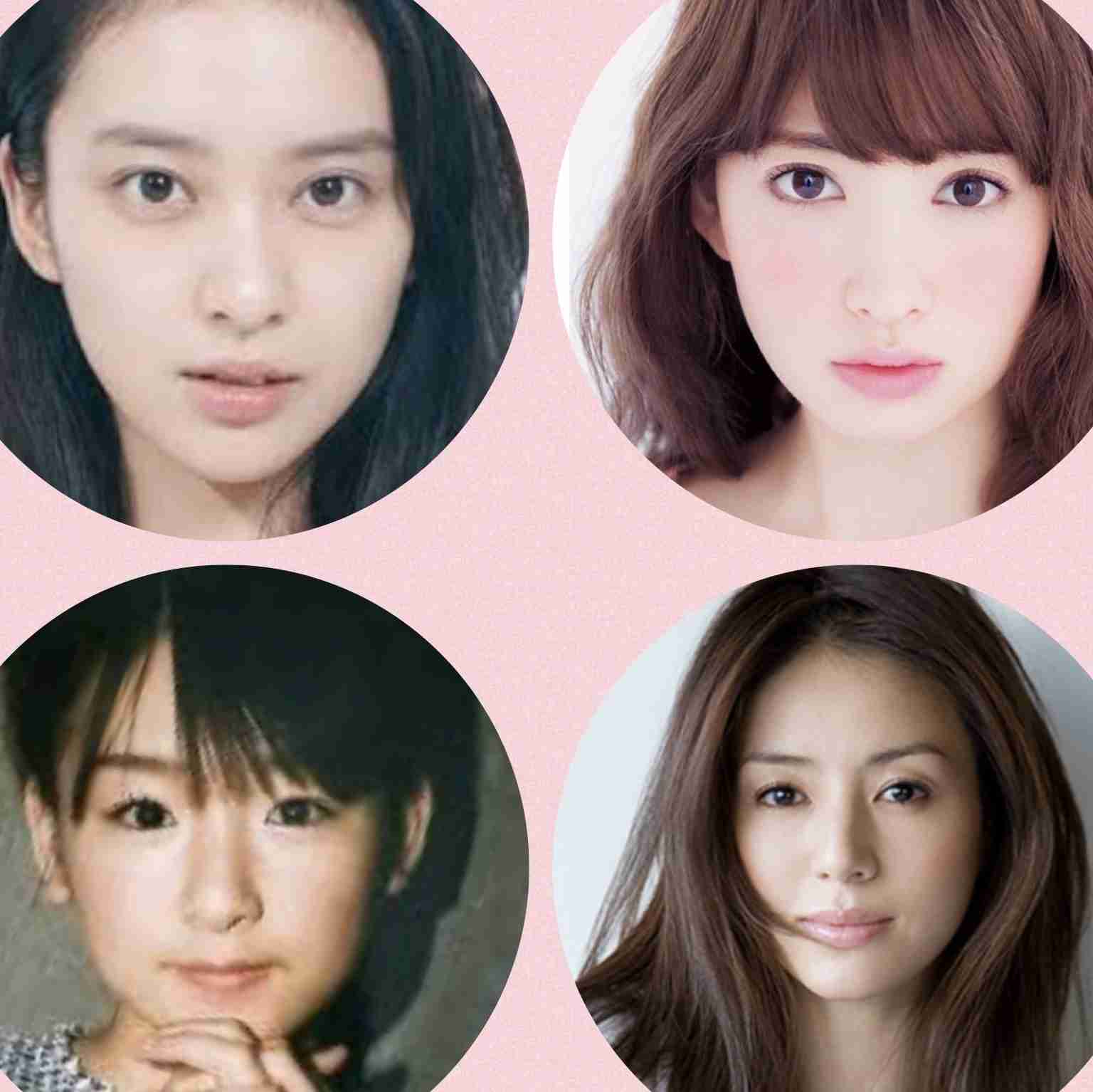 好きな顔4人集めてみた！【女性編】part5