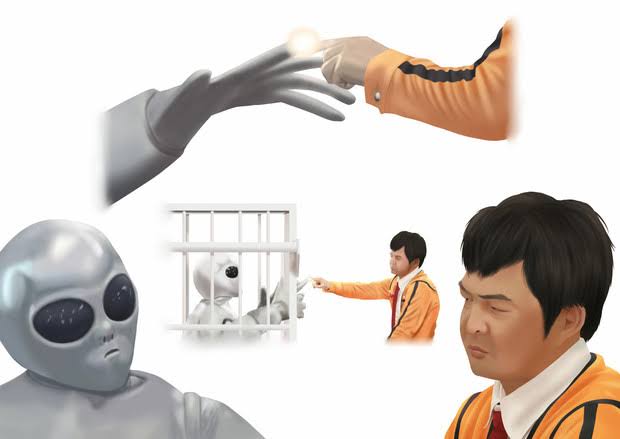 画像でETごっこ