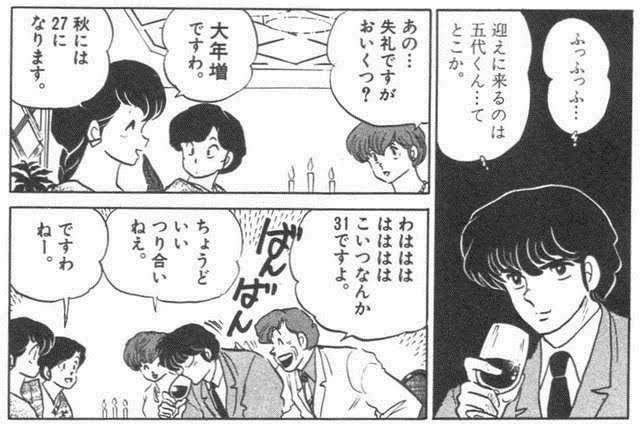 年齢に驚いたキャラクター