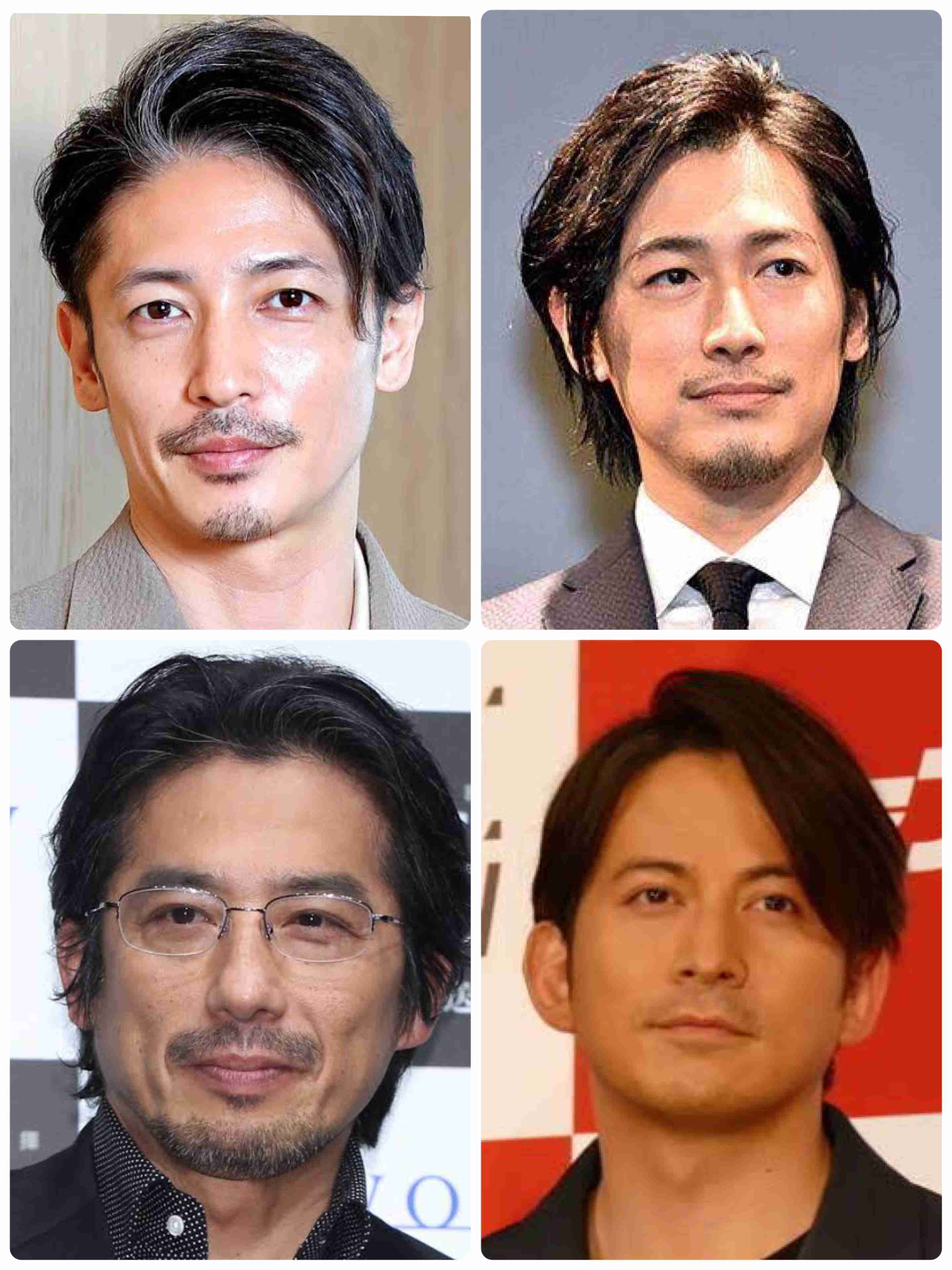 好きな顔4人集めてみた!【男性編part5】