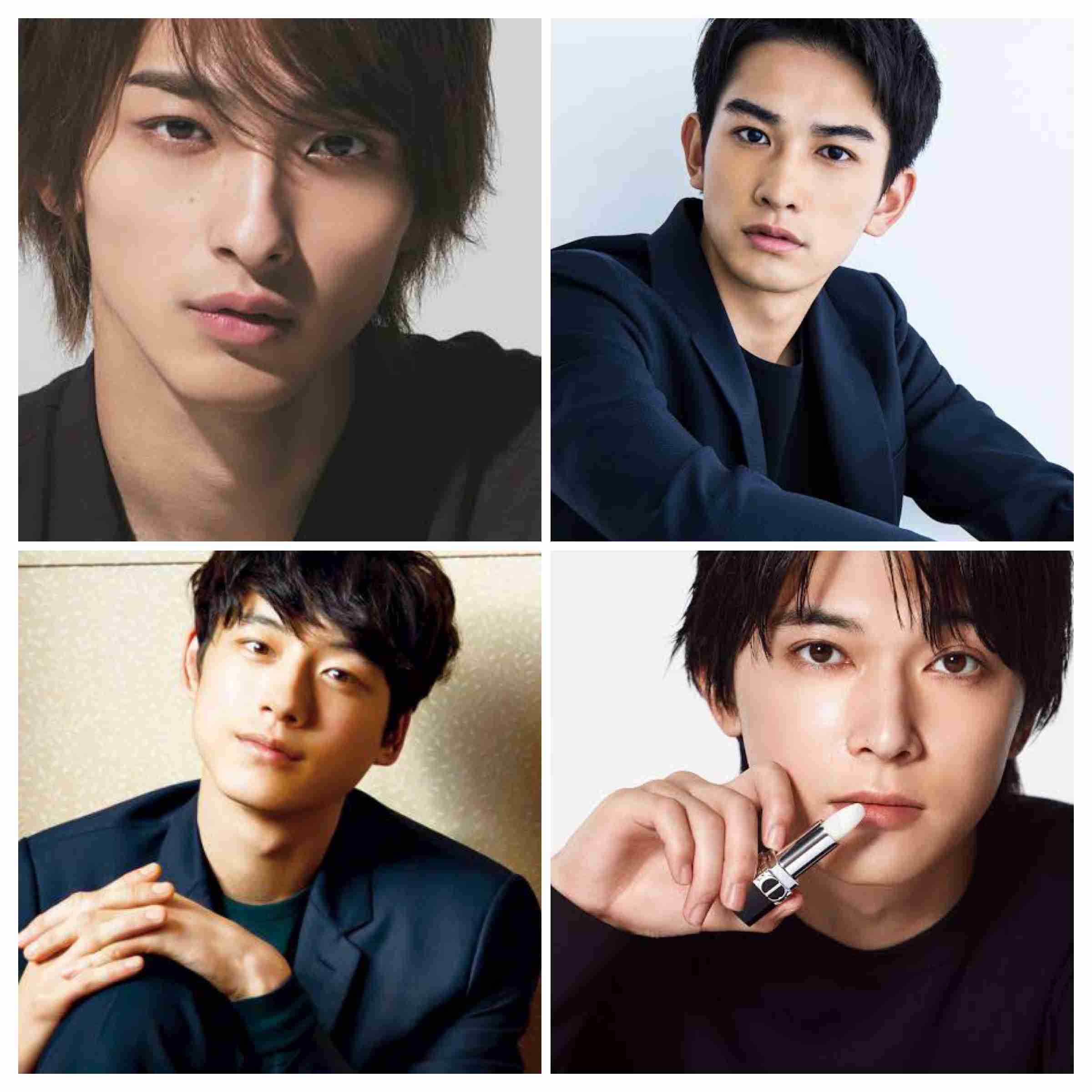 好きな顔4人集めてみた!【男性編part5】