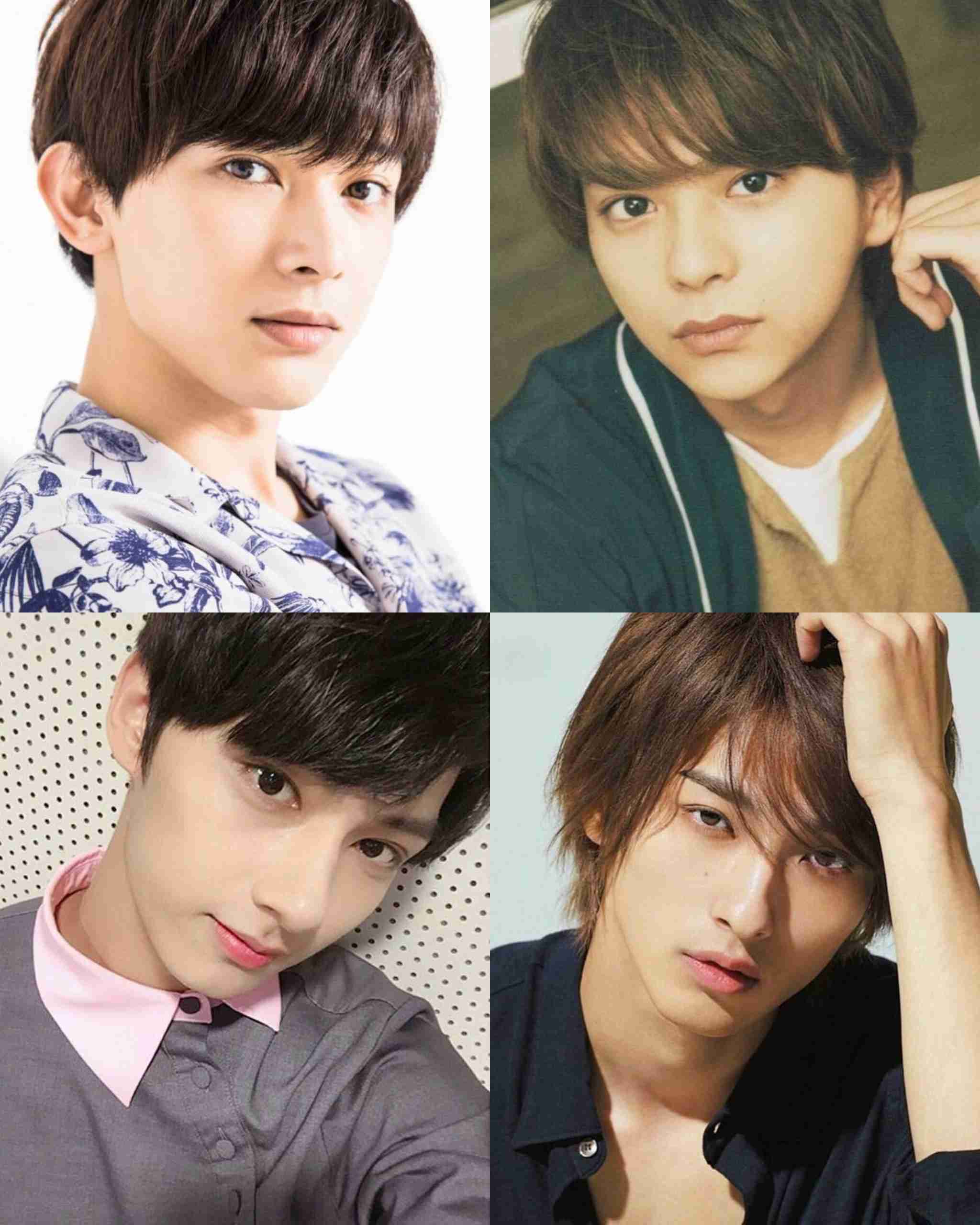 好きな顔4人集めてみた!【男性編part5】
