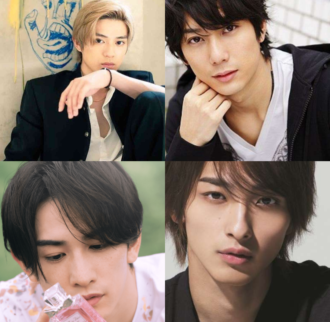 好きな顔4人集めてみた!【男性編part5】