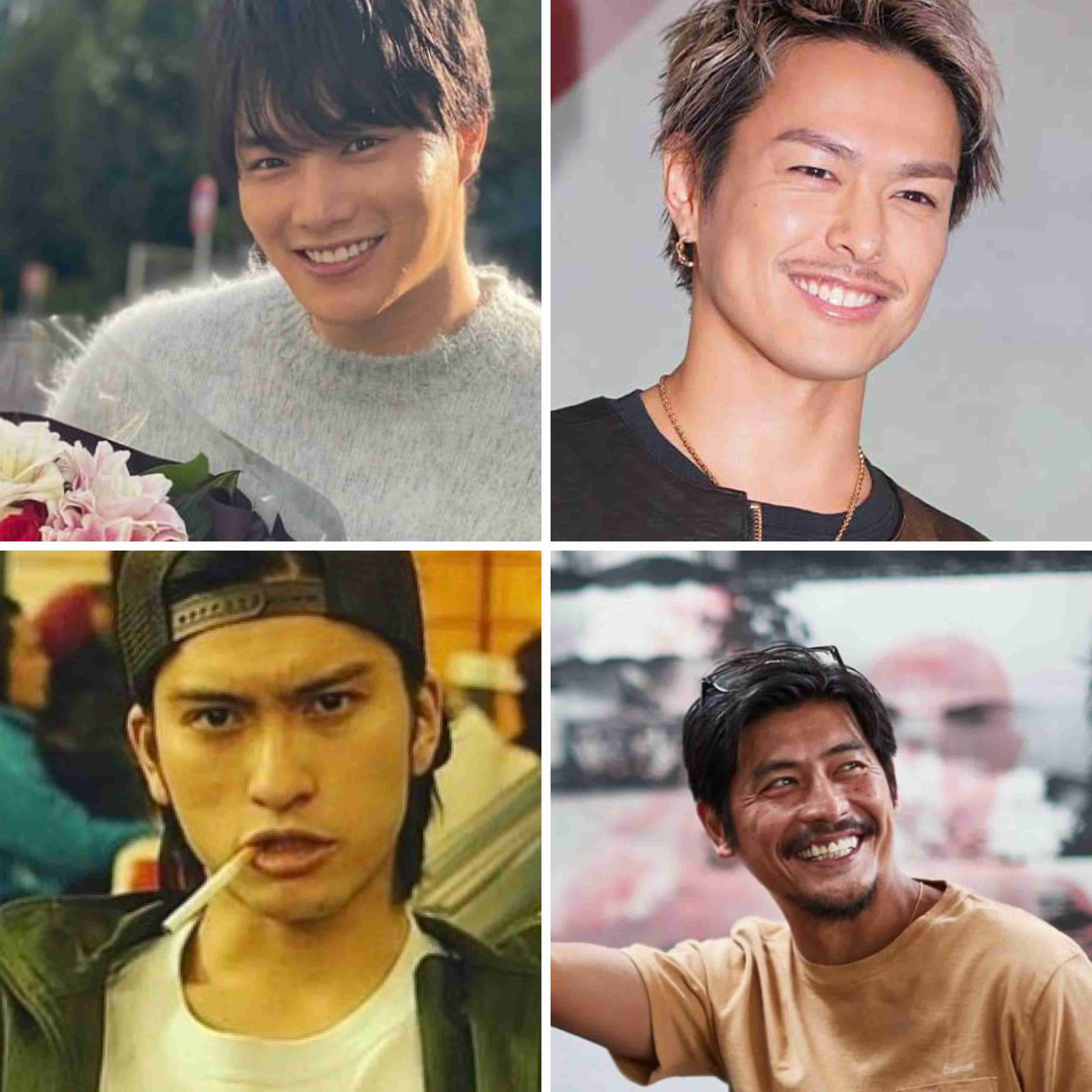 好きな顔4人集めてみた!【男性編part5】