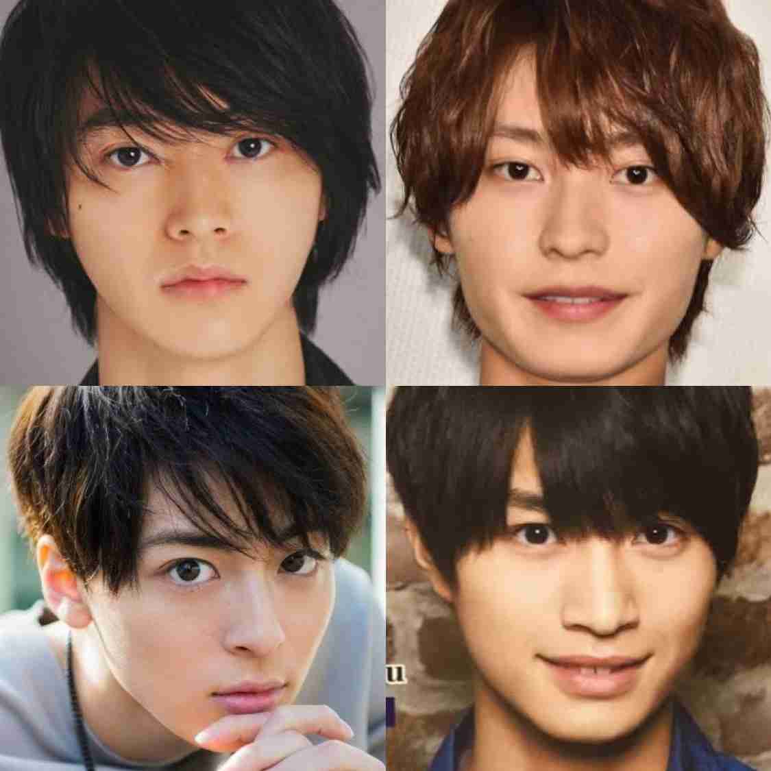 好きな顔4人集めてみた!【男性編part5】