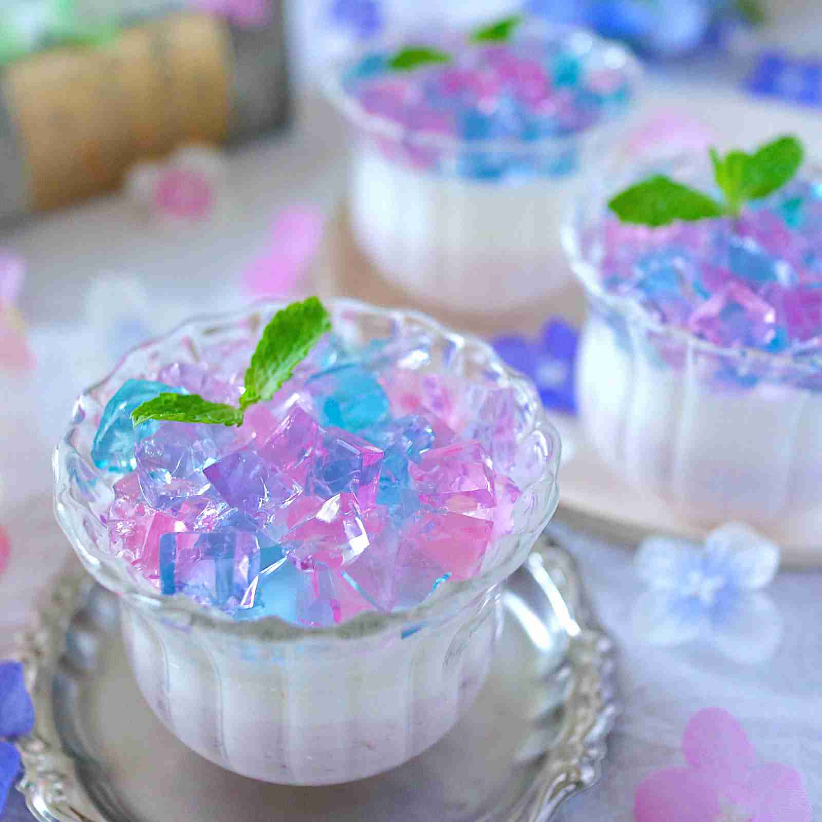 夏らしいお菓子の画像が見たい