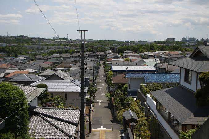 住宅街の圧迫感