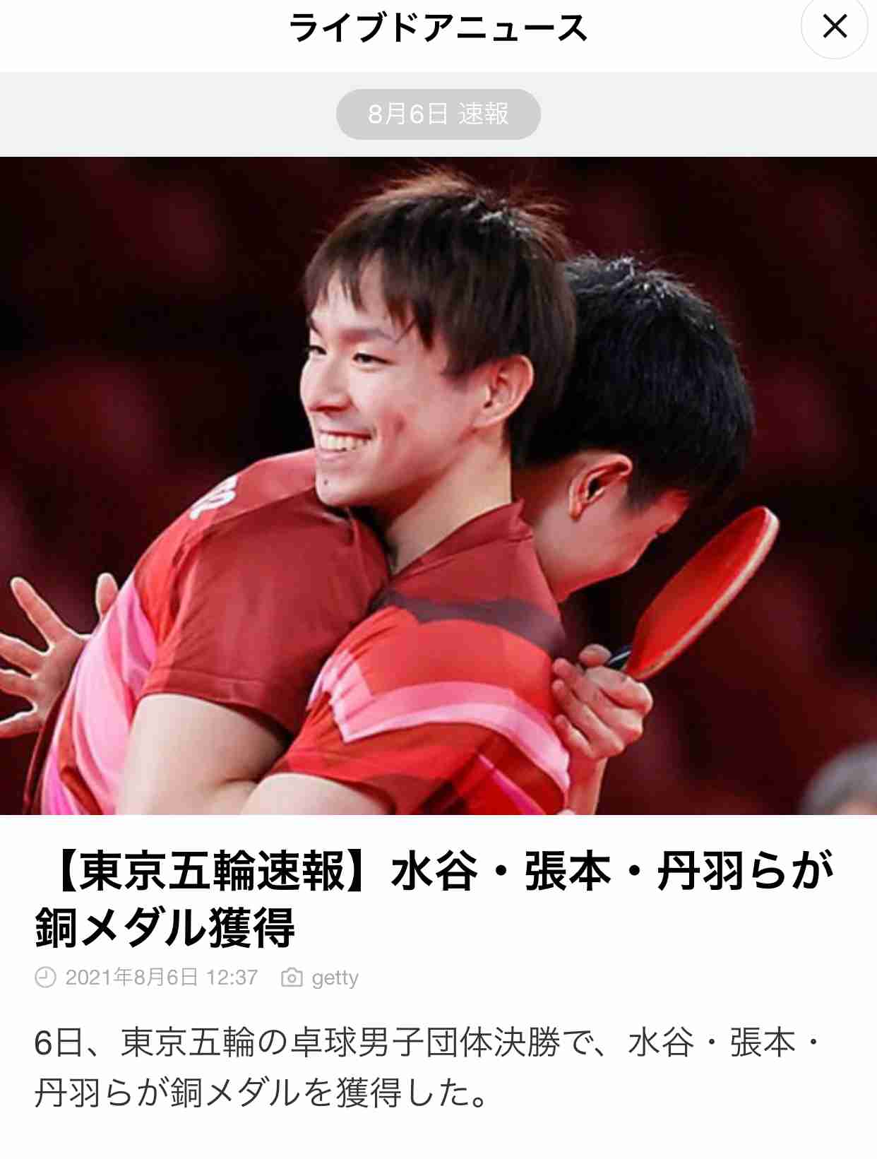 【実況・感想】東京2020オリンピック 総合トピ 8月6日