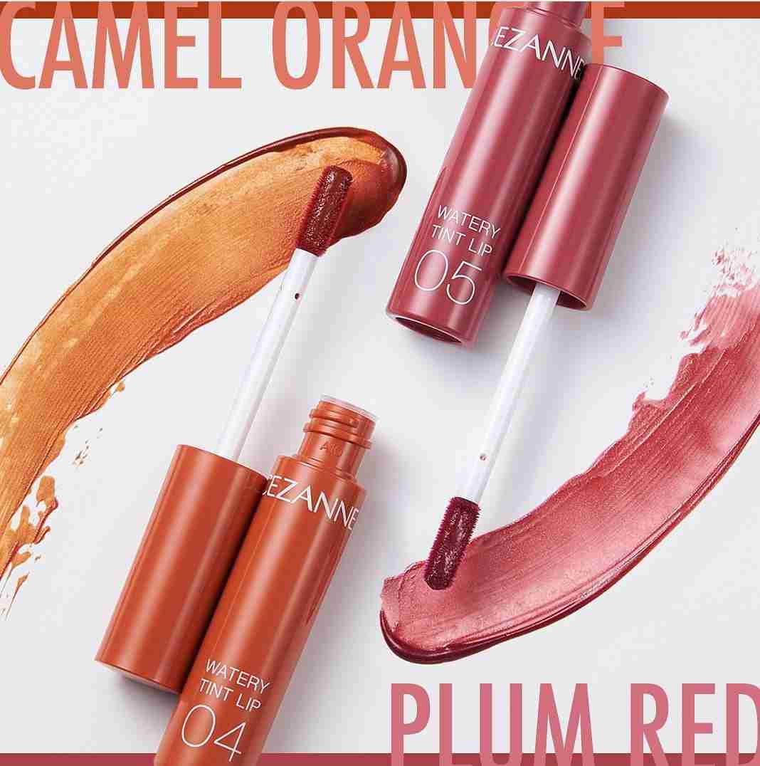 秋の赤みブラウンメイク