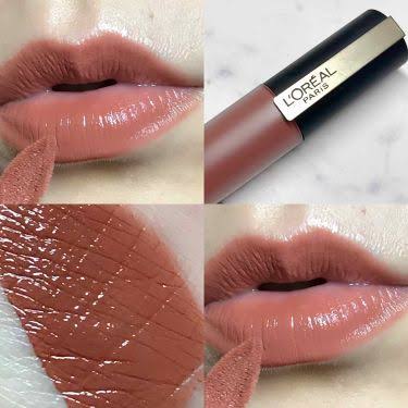 秋の赤みブラウンメイク