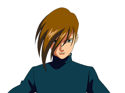 日常生活で支障がありそうな髪型のキャラクター